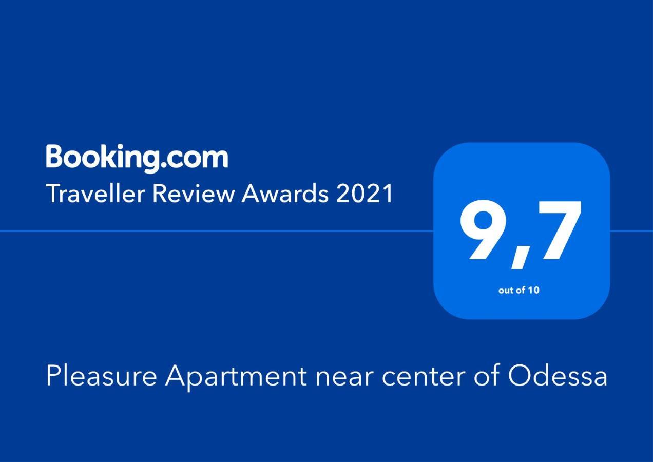 Pleasure Apartment Near Center Of Odessa Buitenkant foto