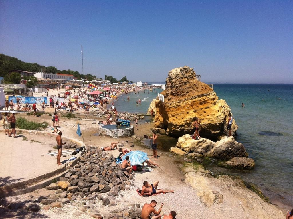 Pleasure Apartment Near Center Of Odessa Buitenkant foto